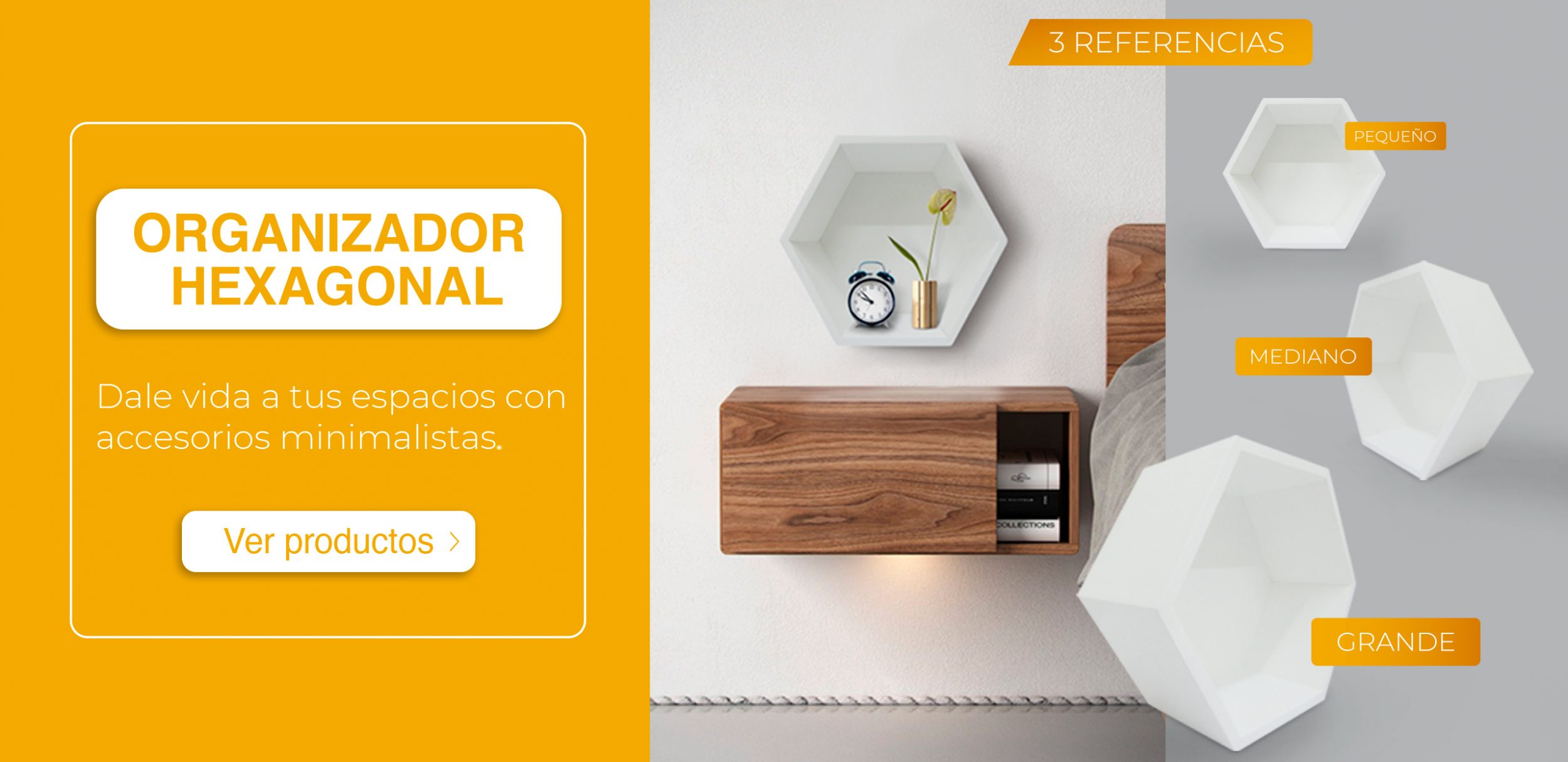 ORGANIZADOR HEXAGONAL DIMI HOME